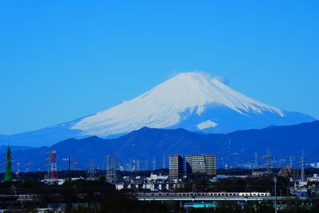 今朝の富士山 🗻　今シーズンで最もクリアーな富士山❣