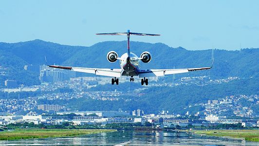 千里川の滑走路