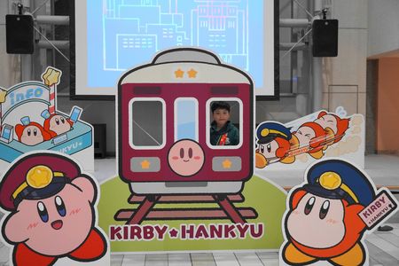 星のカービィ★阪急電車