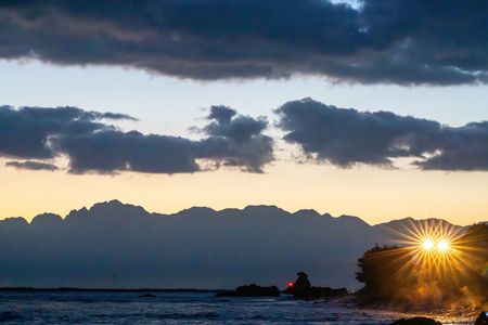 毛嵐を浮かび立たせる
