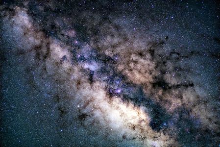 くじゅう高原の天の川