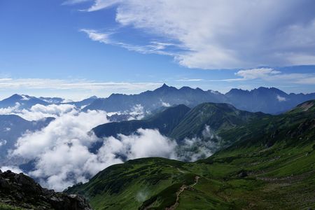 北アルプス山旅