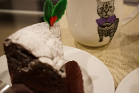 ケーキより猫