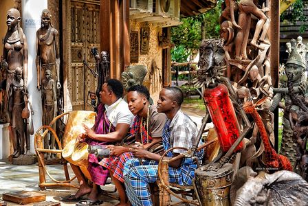 アフリカ色集めて