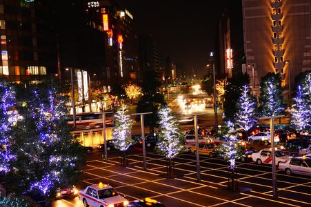 博多駅からの夜景