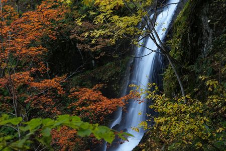 秋の滝巡り