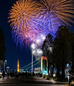お台場花火