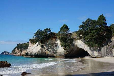 Cathedral Cove in NewZealand