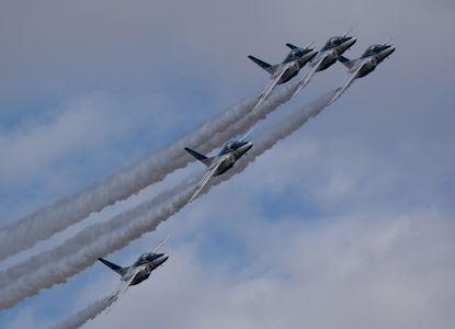 百里基地航空祭2024 - Blue Impulse