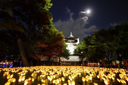 小倉城竹あかり2025