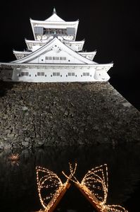 小倉城ライトアップ