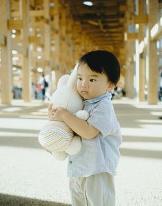 オランダ館で出会ったお友だち。