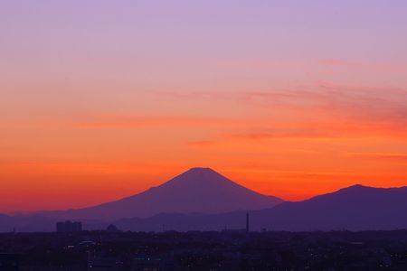 Mt.Fuji from Marine tower