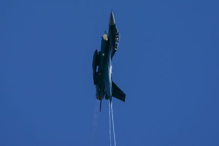 F-2機動飛行訓練