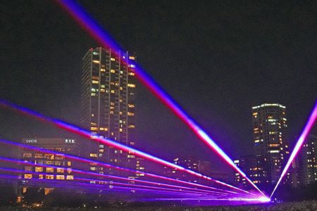 不忍池ドローンショー