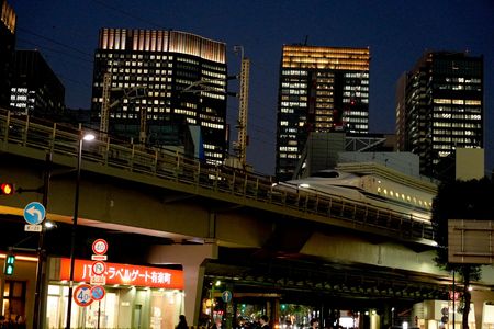 銀座４丁目から有楽町への黄昏散歩