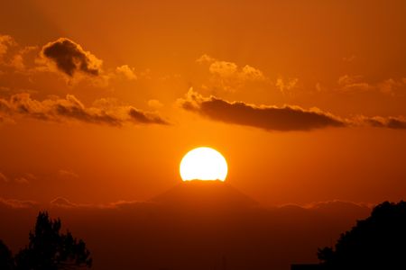 ダイヤモンド富士