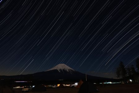 昇る星と富士山#CHOICEチャレンジ2024#