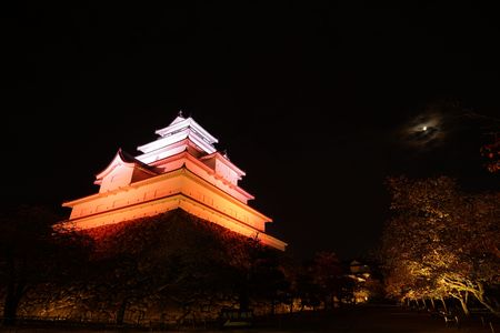 鶴ケ城ライトアップ
