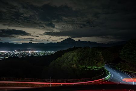 秩父夜景　ミューズパークより