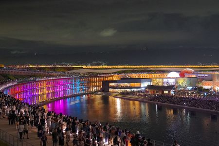 大阪万博の夜景