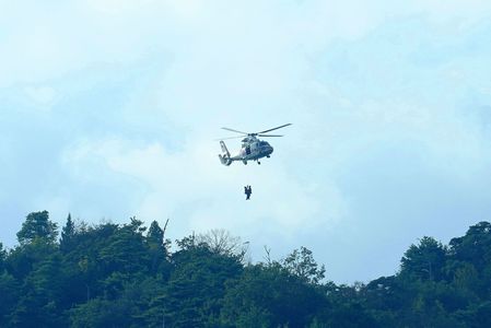 山岳救助訓練！🏔🚁