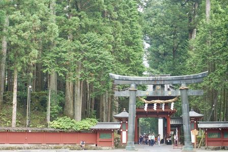 日光二荒山神社 銅鳥居