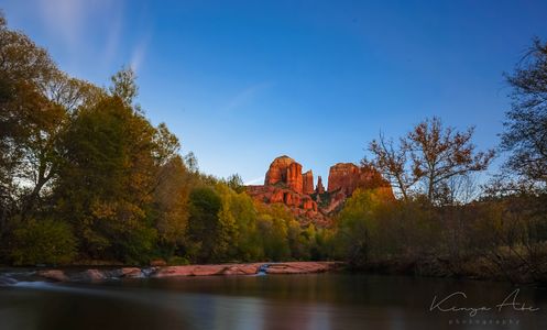 Sunset at Cathedral Rock