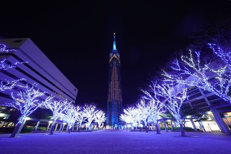 福岡タワー Xmasツリー