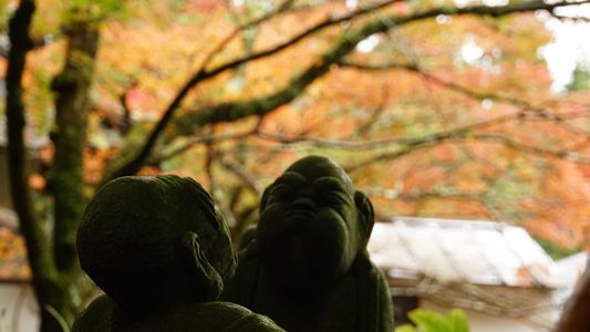 箱根・長安寺の羅漢像たち