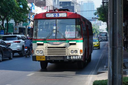 タイ・バンコクの路線バス