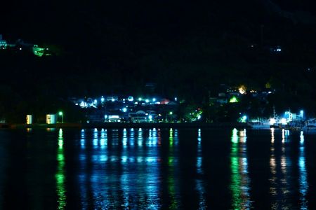 漁港夜景