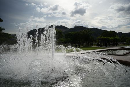 暑い夏に噴水はいかが？