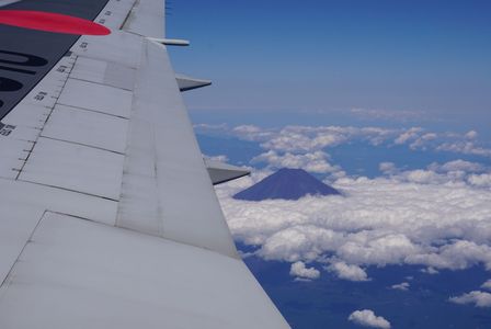 JAL115 からの富士山