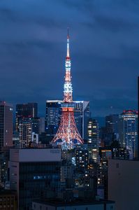 日曜日の東京タワー
