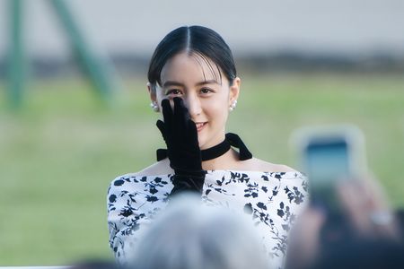 ターフに舞い降りた美人女優