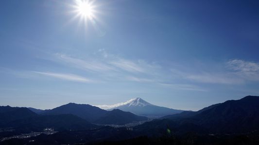 高川山に登ってきました。
