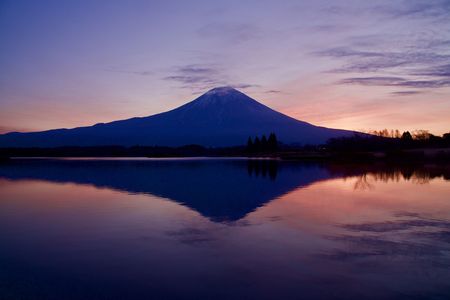 富士山 朝焼け