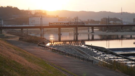 大和川と近鉄電車