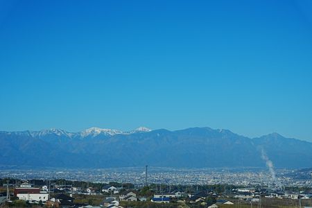 南アルプス・遠景