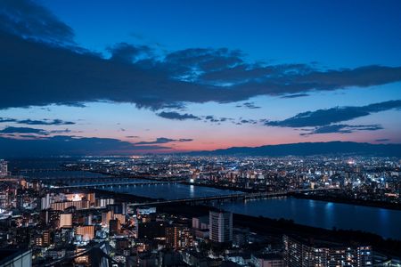 大阪の夜景
