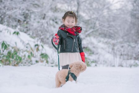 雪中さんぽ