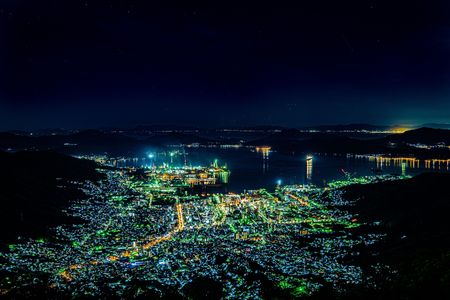広島県　呉の夜景