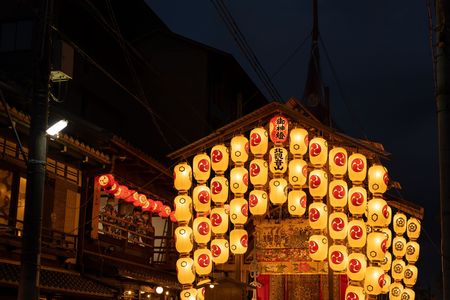 祇園祭　後祭　提燈