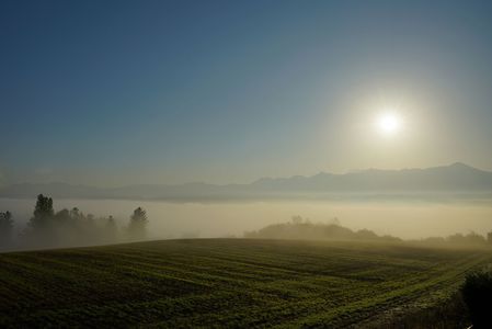 千望峠の大雲海　～北の旅から～