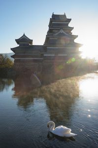 旅の〆は「松本城」で