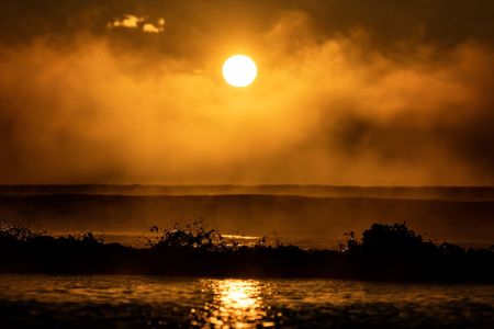 初日の出2023 ~気嵐と迸る太平洋~