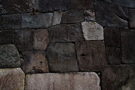 旧江戸城石垣の刻印