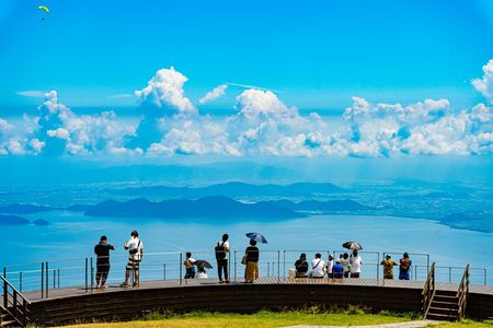 夏の琵琶湖バレイ