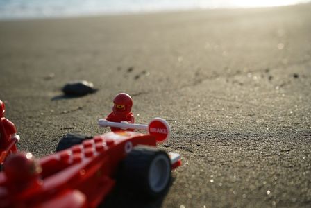 フェラーリF1 in 湘南ベルマーレひらつかビーチパーク